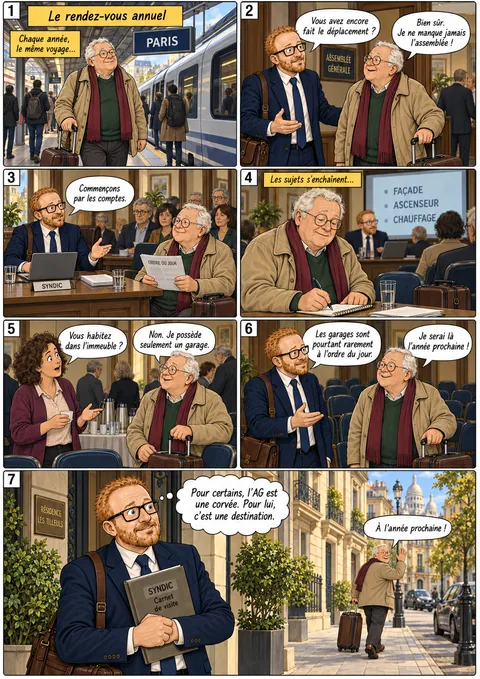 Planche « Le rendez-vous annuel »