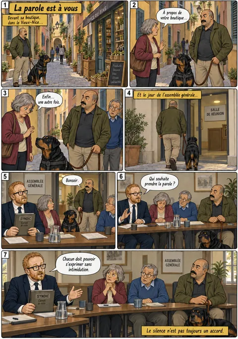Planche « La parole est à vous »